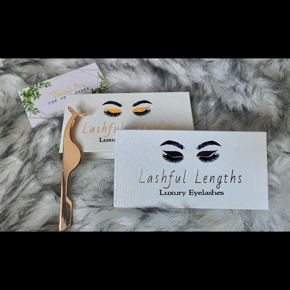 "Don't Hate Me Cause You Ain't Me" || Lashful Lengths Luxury Mink Eyelashes - Picture 7 of 7